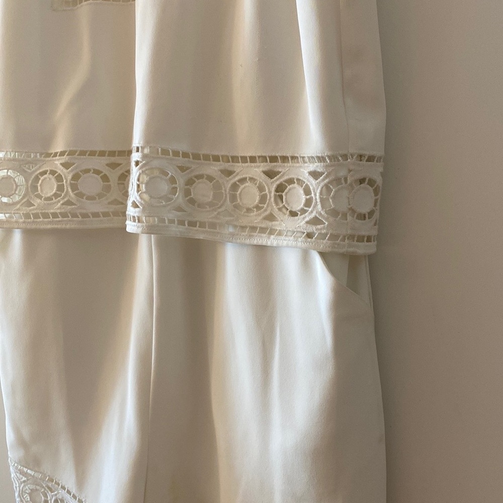 Parker Briana Sleeveless Overlay Romper - Picture 6 of 12